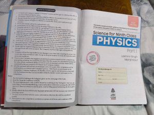 Science for Ninth Class - Physics, Chemistry, Biol