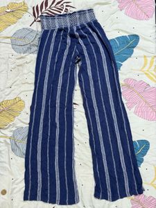 Striped Wide Leg Pants