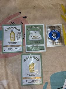 L'Occitane Almond Body Care Samples