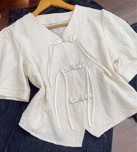 Chic Textured V-Neck Top