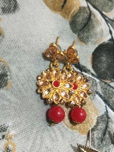 Stunning Jhumka Earrings with free bangles