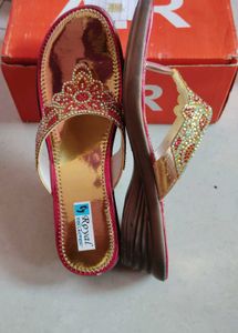 Elegant Gold Flats