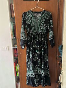 Boho Print Maxi Dress