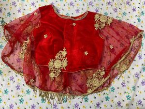 Red & Gold Embroidered Palchu