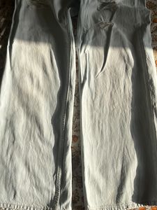 Wide Leg H&amp;M Jeans  (Light Blue)