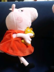 2 Peppa Pig Plush Toys