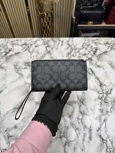 Coach Signature Canvas Wallet