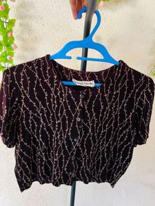 Vintage TONI NICOLE Button-Down Top