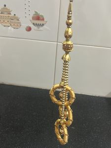 Golden Ethnic Jewellery Tassel