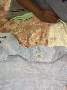 Van Heusen Men's Blue Paisley Shirt