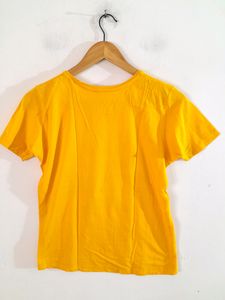Yellow Printed T-Shirt ( Boys)
