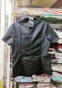 Chic Black Blazer Short Sleeve