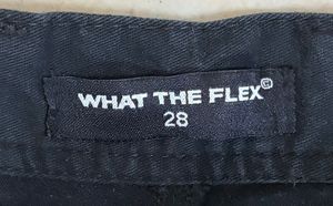 Black Cargo Pants with Skeleton Print