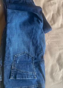 Dark Blue Denim Jeans