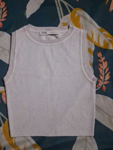 Zara Sleeveless Knit Top