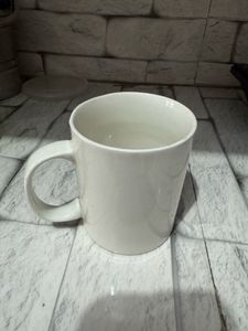 Simple White Ceramic Mug