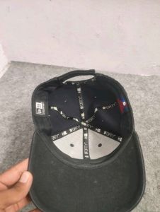 New Era Black Baseball Cap with T.C. Logo