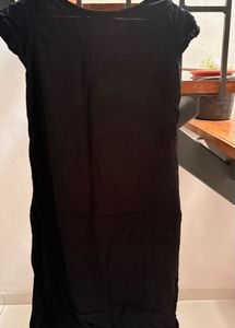 Embroidered Black Kurta