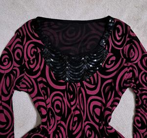 Y2k Vintage Desi Fairycore Chatpata Sequin Top