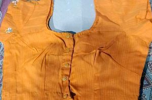 Orange Blouse