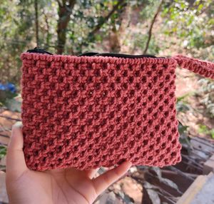 Macrame Wallet Or Purse Bag Women