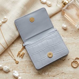 MANGO Croc Embossed Wallet