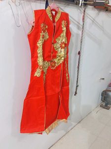 Festive Red Girls Clothing
