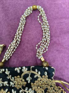 Embroidered Potli Bag