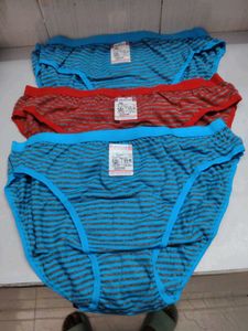 Comfortable Striped Briefs 3-Pack