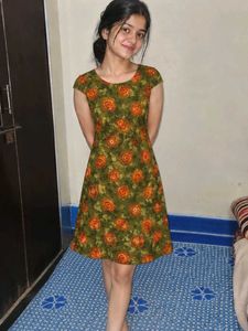 Women's Floral Print A-Line Dress