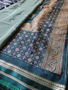 Green Saree