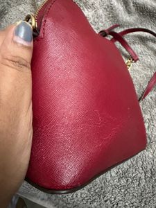 Michael Kors Red Crossbody Bag