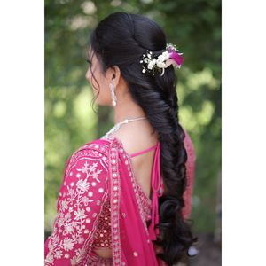 Stunning Pink Embroidered Lehenga Choli