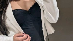 Elegant Black Corset Top