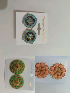 Earrings 3 Pair Of Combo