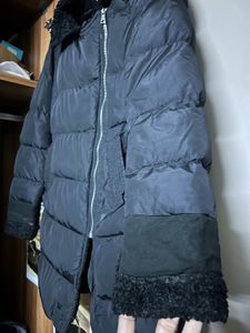 eligant black long jacket