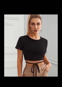 H&amp;M Tie Up Top