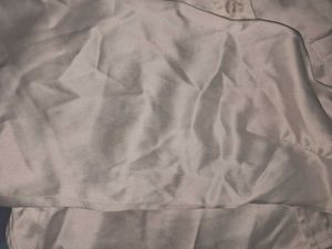 Chic Satin Cropped Button-Up Shirt