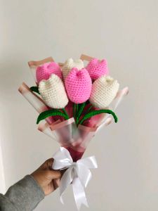 Crochet Tulip Bouquet 💐