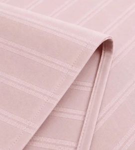 Soft Striped Pink double Bed Sheet