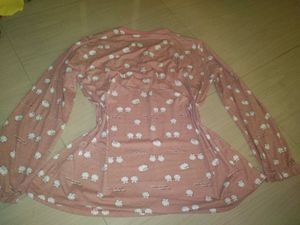 Cute Pink Pajama Top