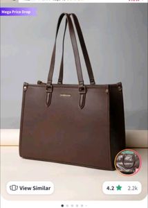 Classic Brown Tote Bag