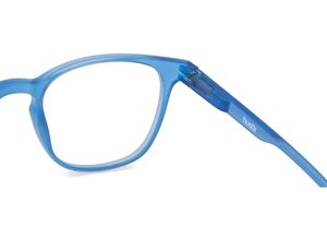 Ocean Blue Full Rim Wayfarer Lenskart HUSTLR Frame