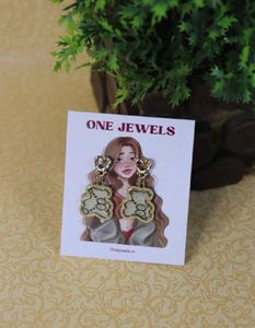 Cute Teddy Bear Earrings
