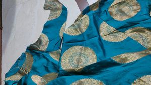 Heavy Pure Banrasi Full Legngth Gown