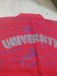Red Ethnic Nehru Jacket