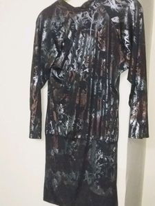Mini Dress Shiny Look