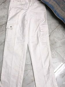 cargo straight jeans