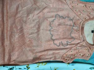 Cute Girls' Top &amp; Floral Pants Set for 4-6 years