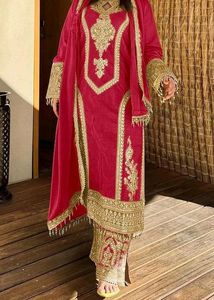 Readymade Top Plazzo & Dupatta Set